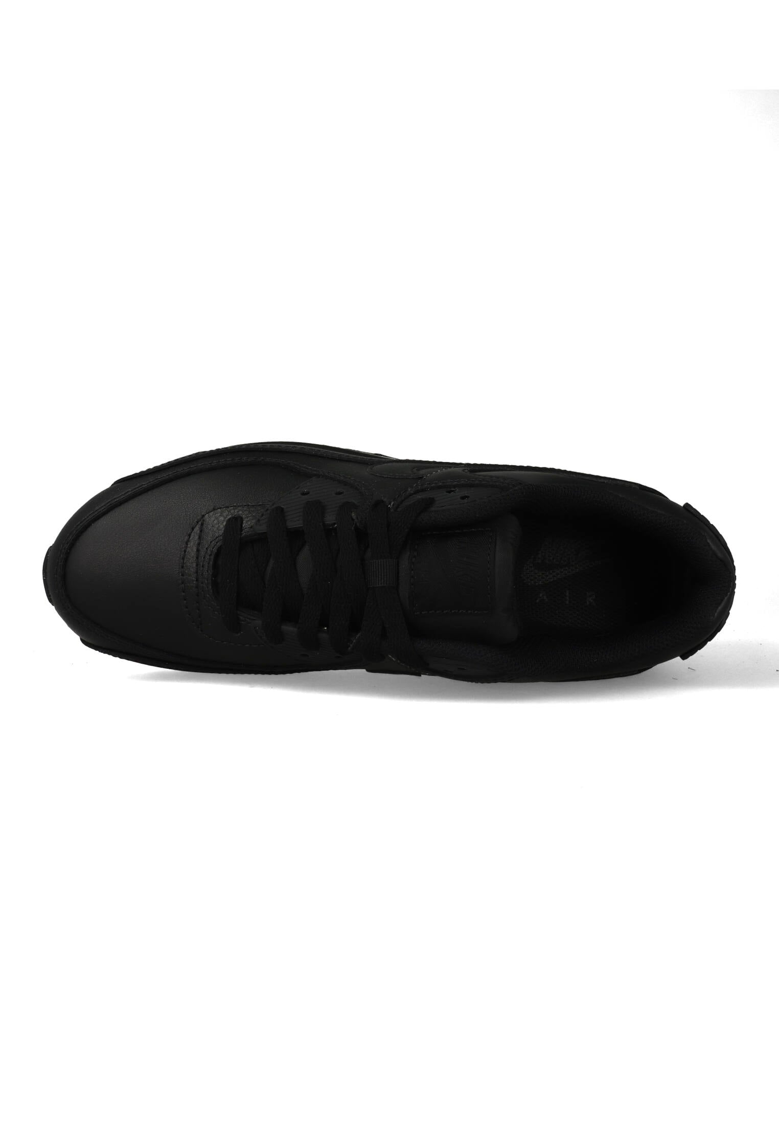 Nike Air Max 90 Leather "Triple Black" Zwart