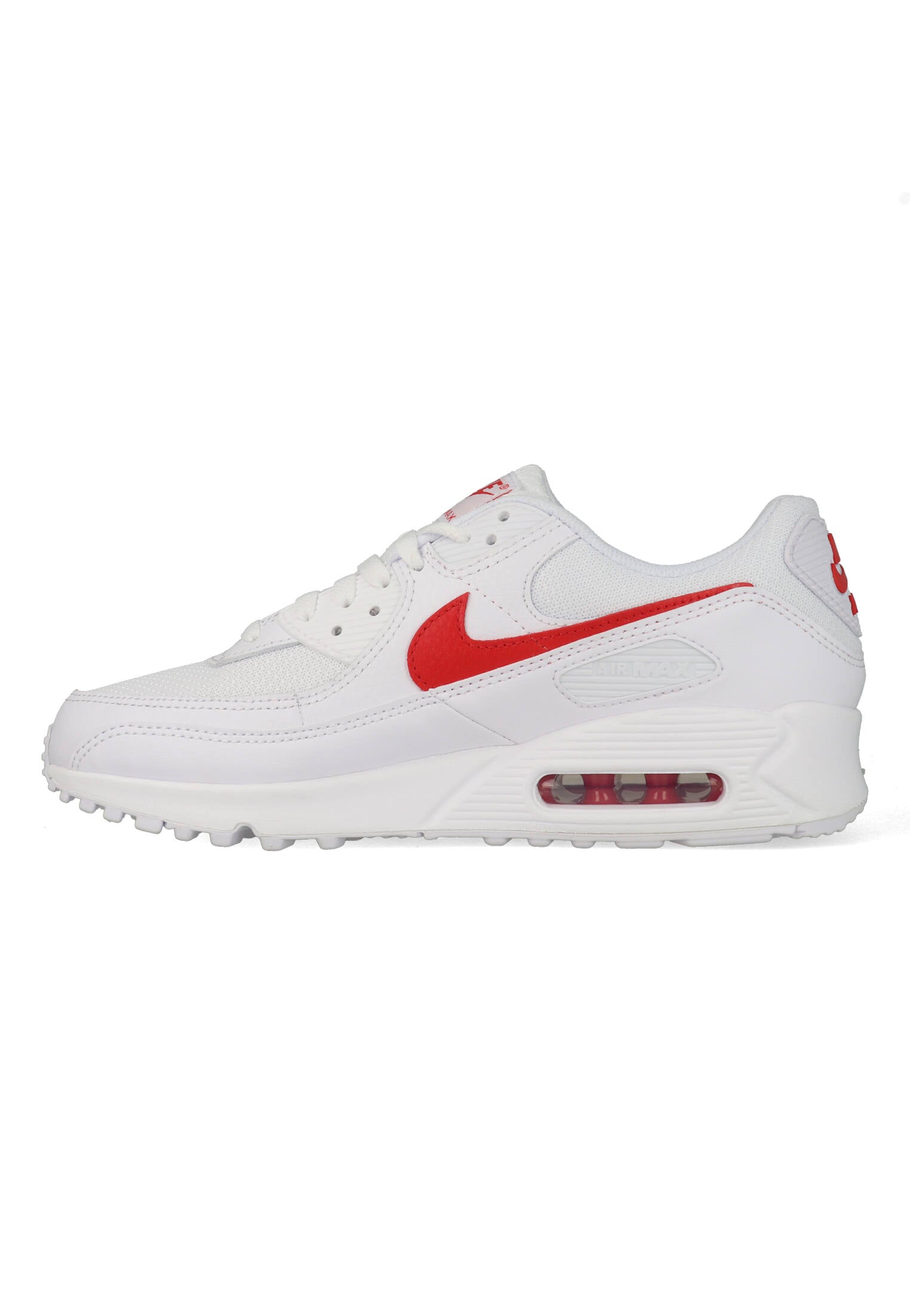 Nike Air Max 90 "White University Red" Wit