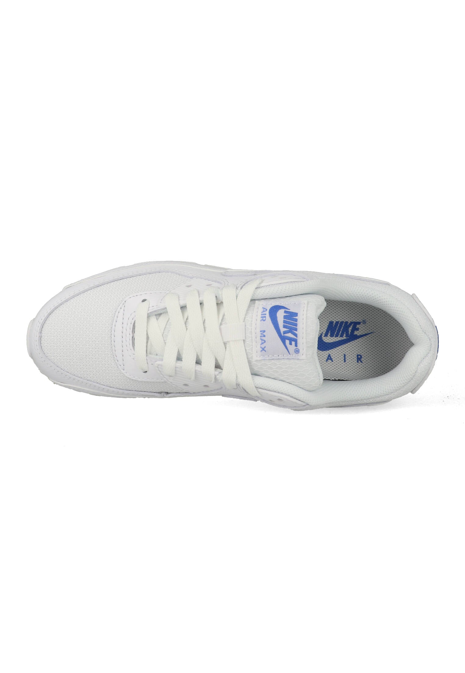 Nike Air Max 90 "White Blue Crystal" Wit / Blauw