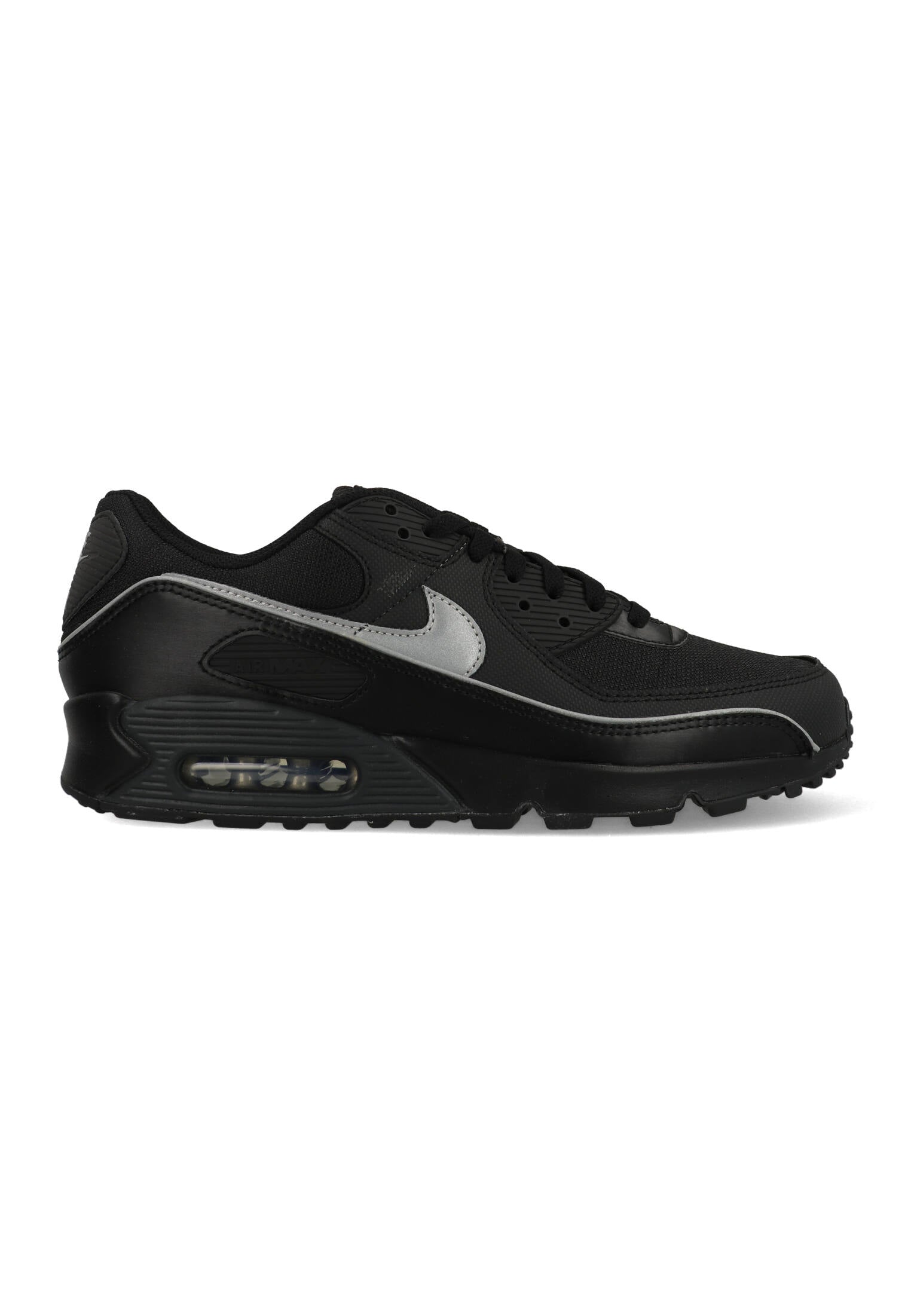 Nike Air Max 90 Premium "Black Reflective" Zwart