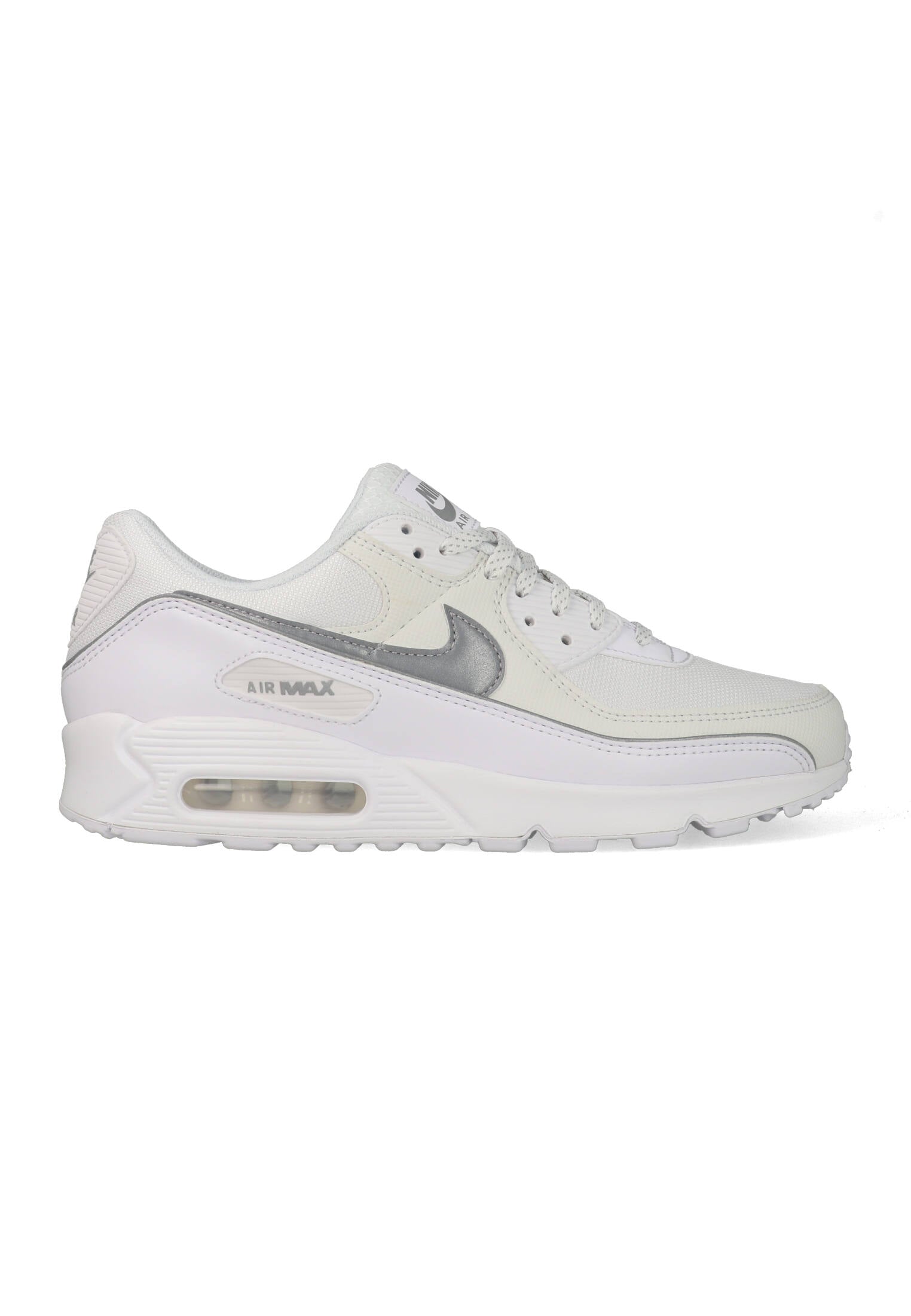 Nike Air Max 90 "Premium White Silver" Wit / Zilver