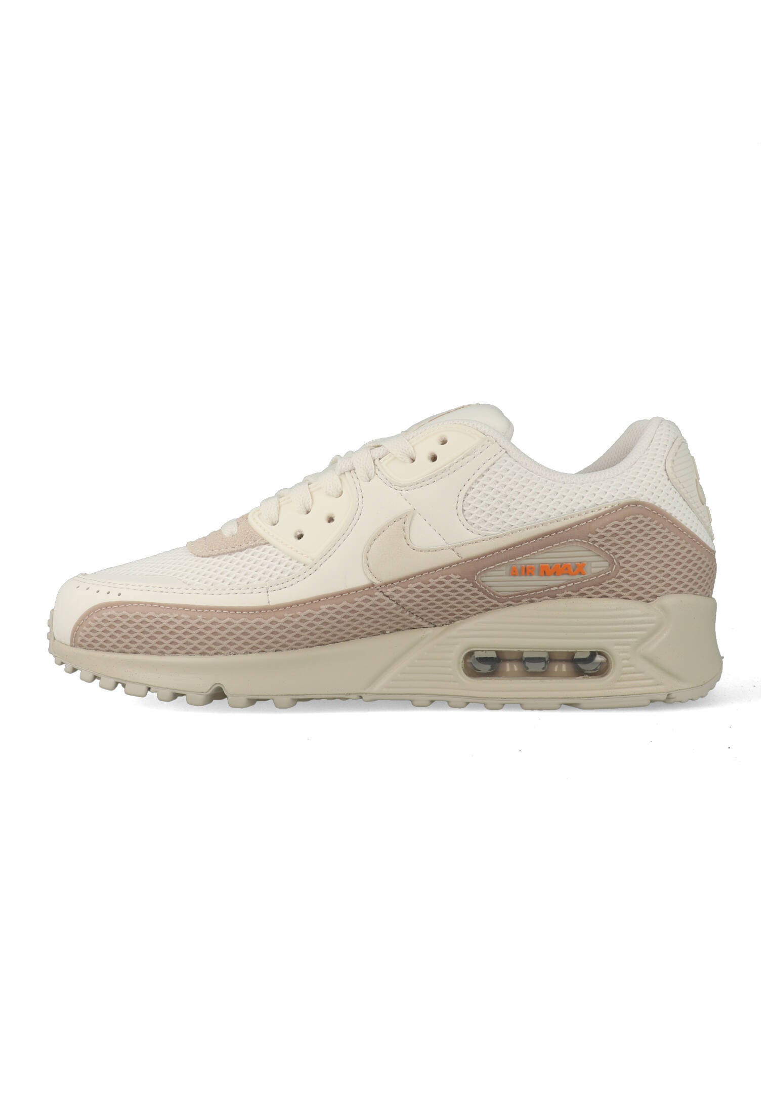 Nike Air Max 90 Premium "Mesh Mudguard Phantom" Beige / Wit