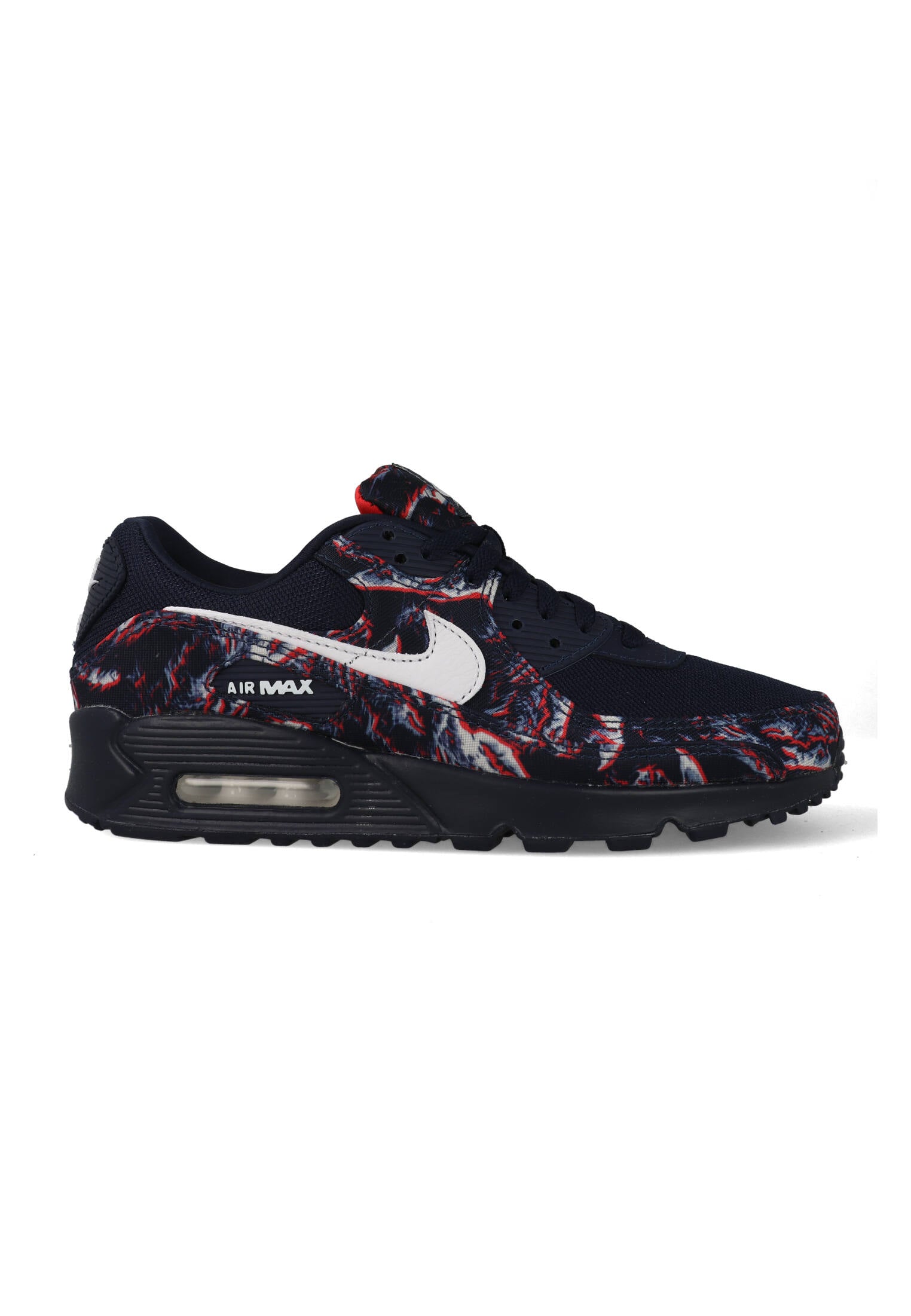 Nike Air Max 90 "Printed Canvas" Donkerblauw