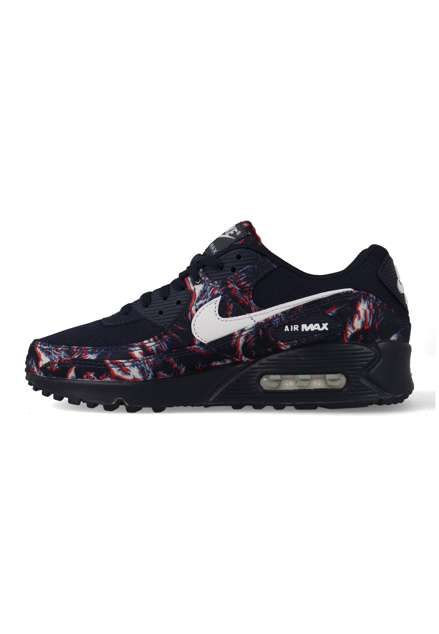 Nike Air Max 90 "Printed Canvas" Donkerblauw