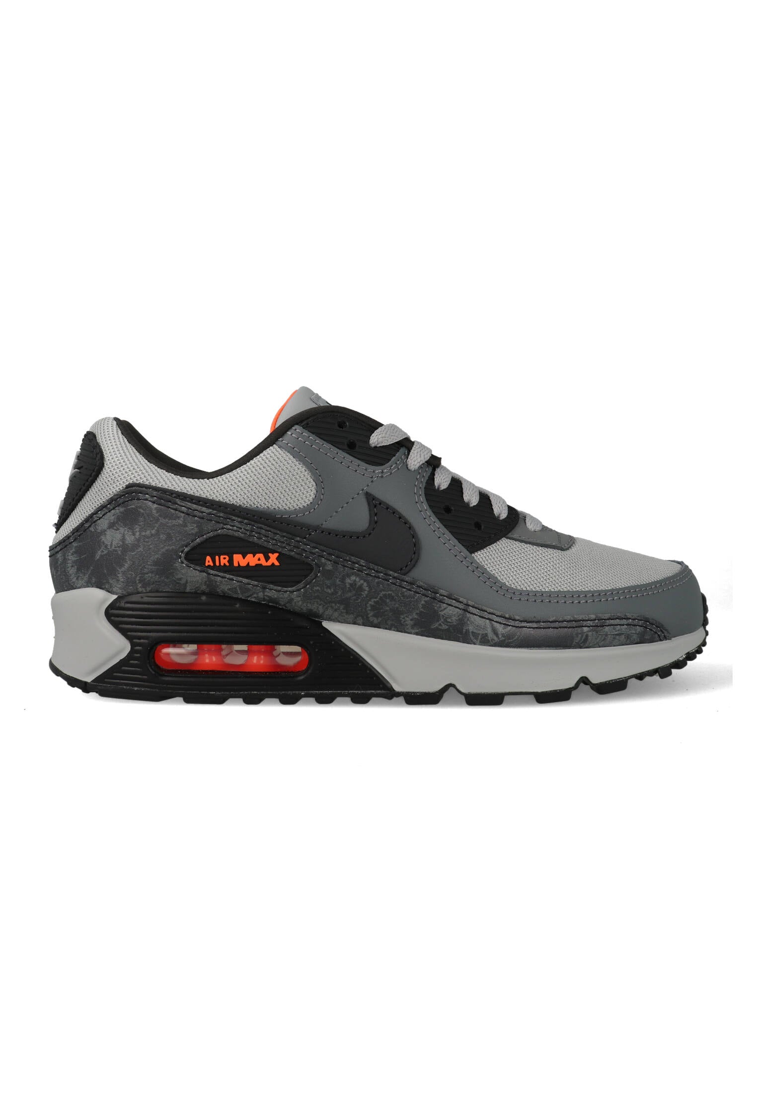Nike Air Max 90 Premium "Hyper Crimson" Grijs