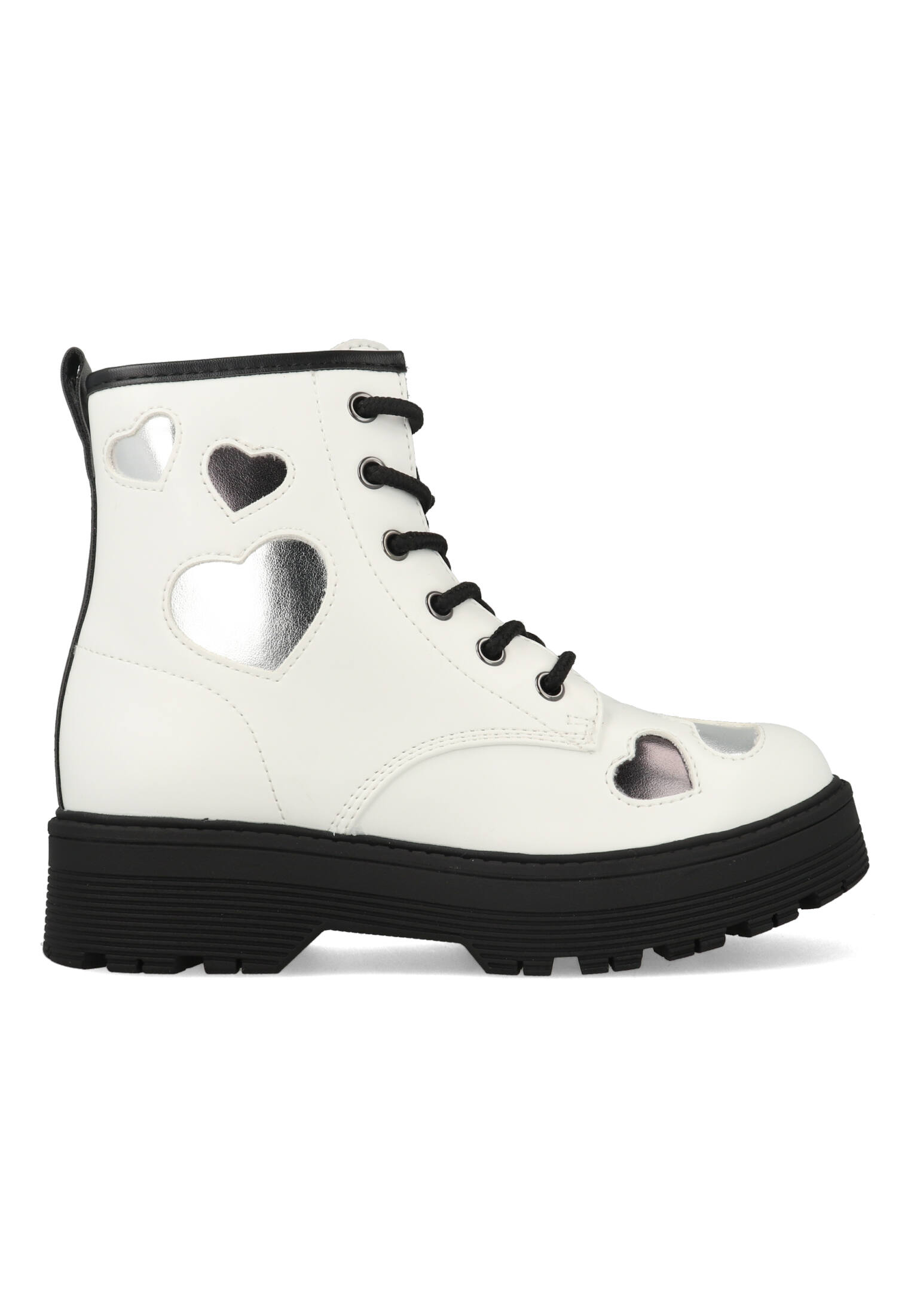 Skechers Gravlen Hi - Metallic Heart 303409L/WHT Wit-30 maat 30 afbeelding