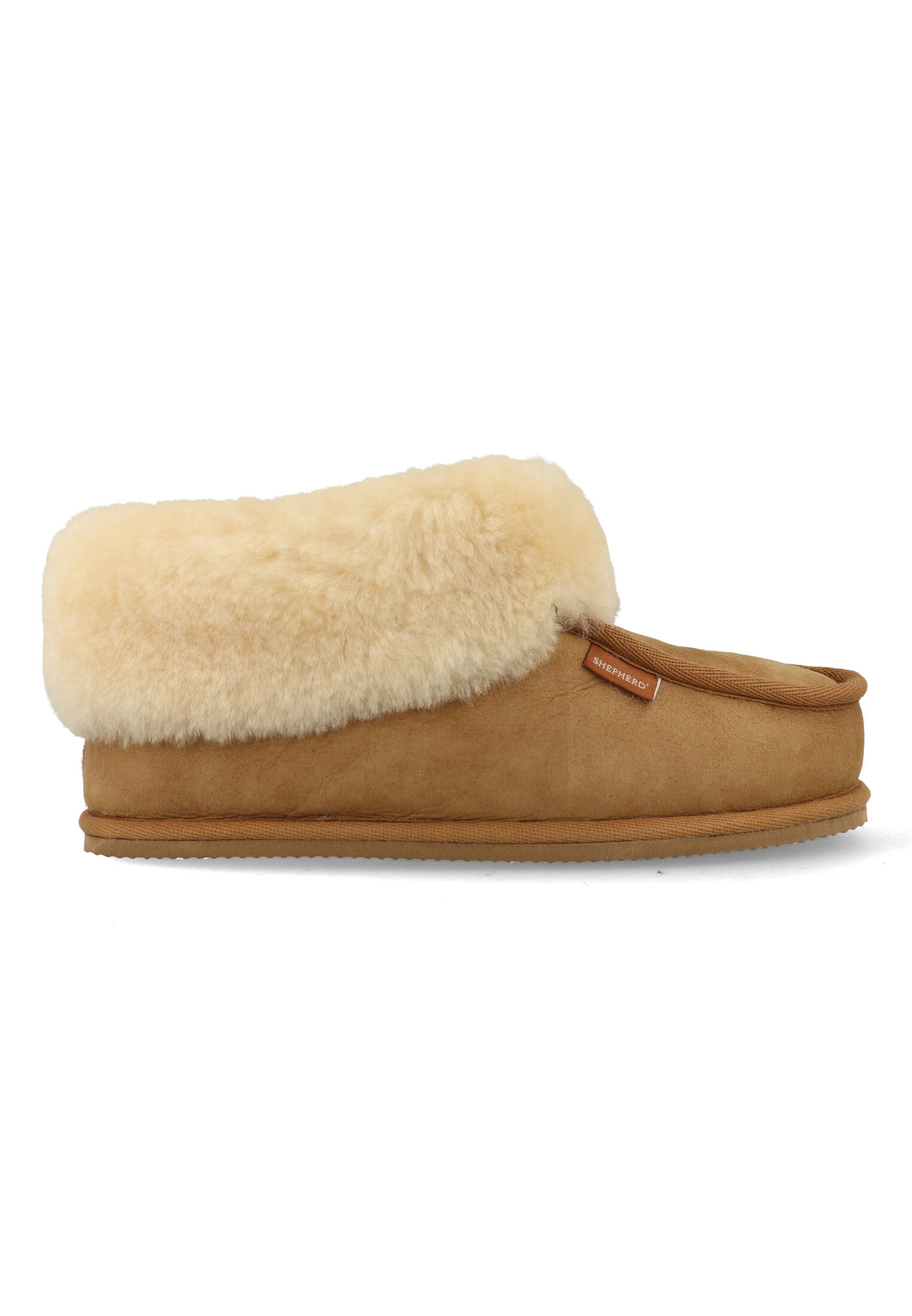 Shepherd Pantoffels Lena 4722056 Bruin-38 maat 38 afbeelding