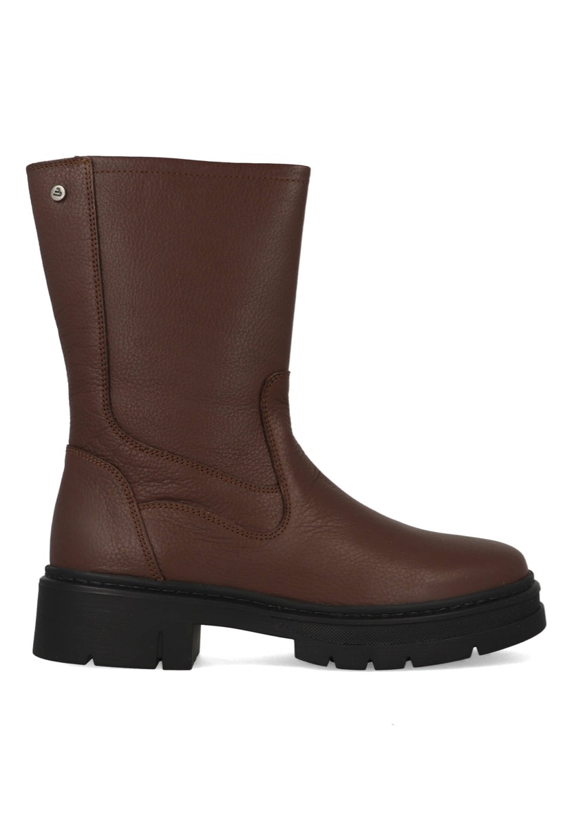 Bullboxer Boots Yasmin Bootie 537500E6L_DKBW Donker Bruin-39 maat 39 afbeelding