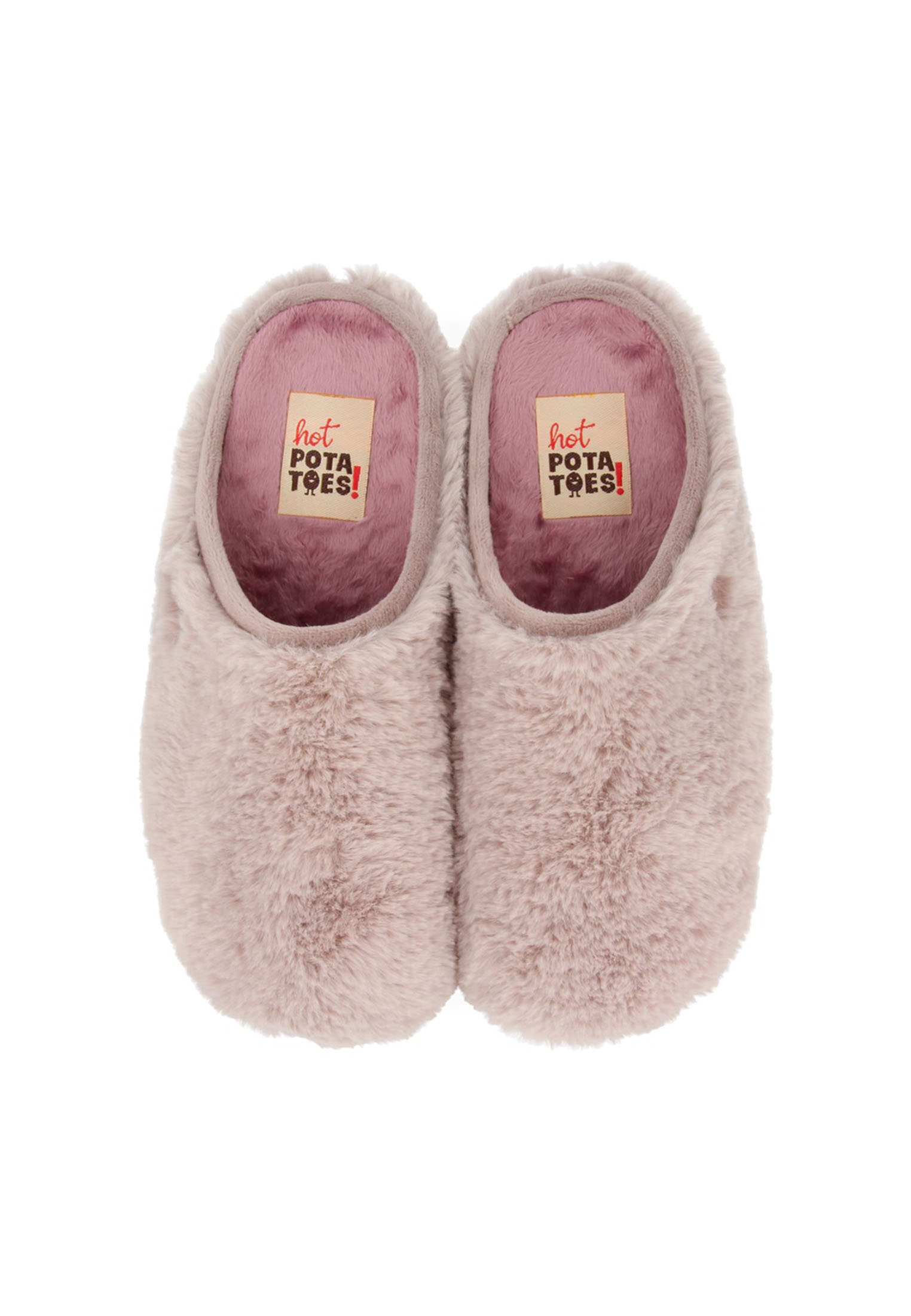 Hot Potatoes Pantoffels Kemerovo 60903 Beige Roze maat 37