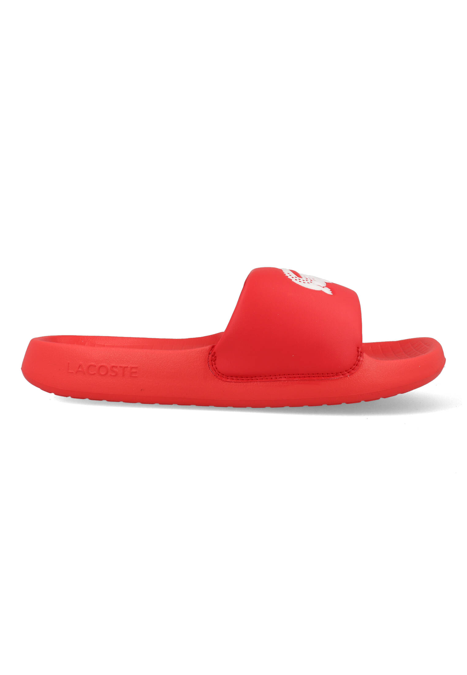Lacoste Slippers Serve Slide 745CMA000217K Rood-42 maat 42