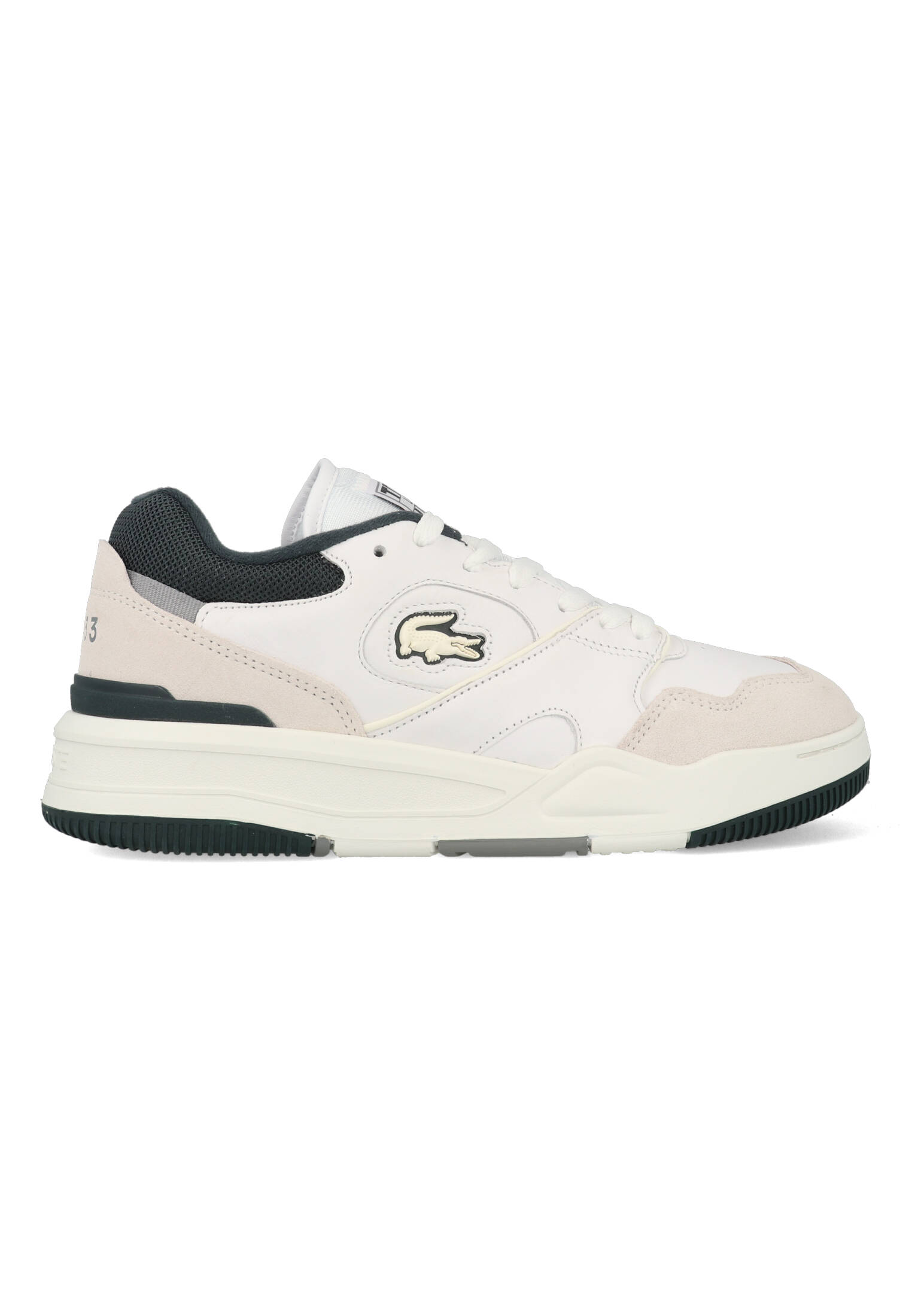 Lacoste Lineshot 746SMA00881R5 Wit / Beige-46 maat 46 afbeelding