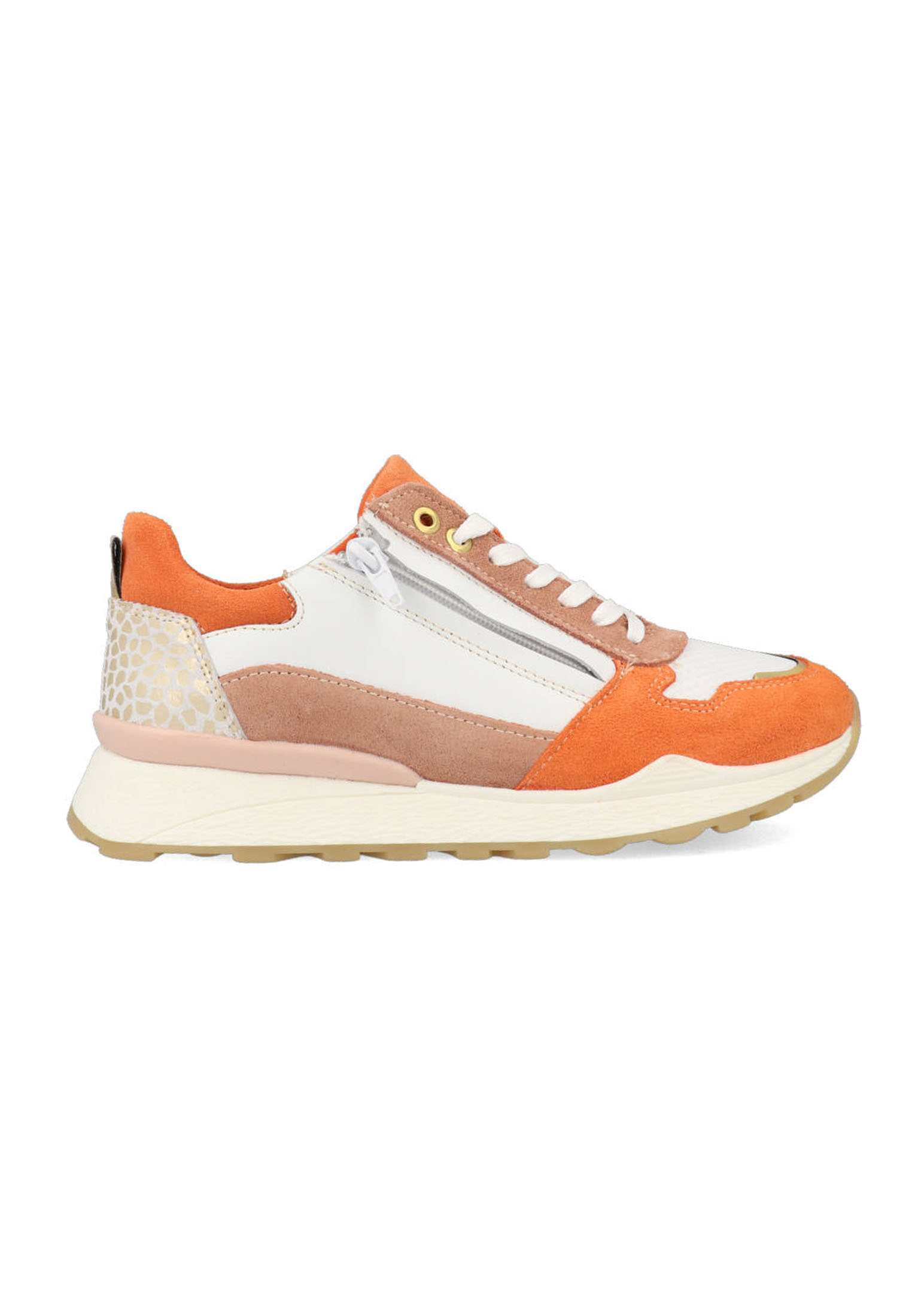 Bullboxer Sneakers AEX001E5C_SLOR Wit Oranje 33 maat 33