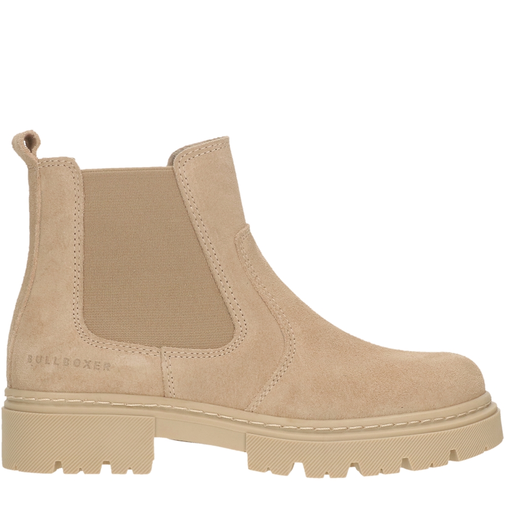 Bullboxer - Chelsea Boot - Female - Beige/Taupe - 33 - Laarzen