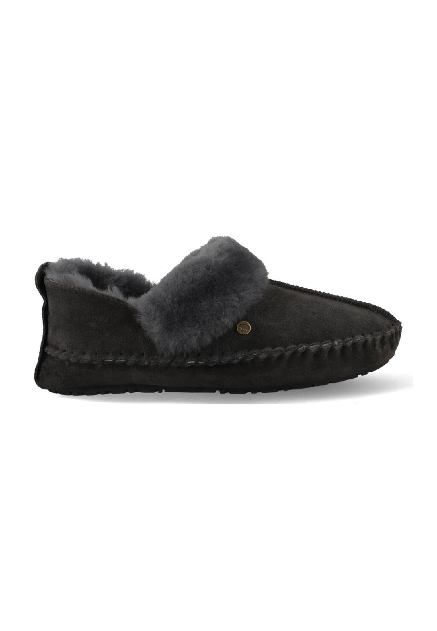 Warmbat Pantoffels Barrine BAR341085 Donker Grijs-37 maat 37 afbeelding