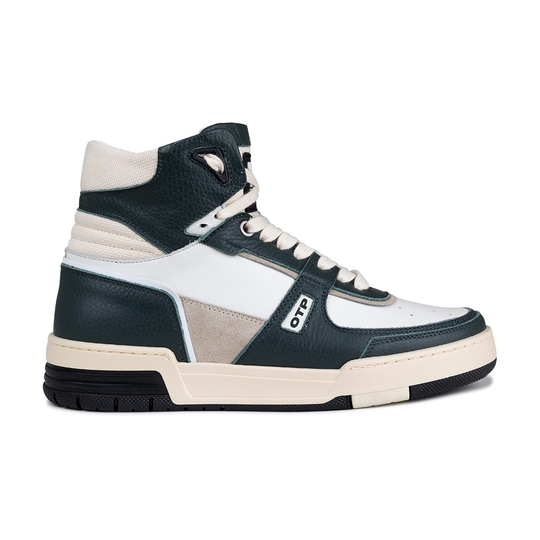 Off The Pitch Basketta Hi OTPF223006-502 Groen / Beige-40 maat 40 afbeelding