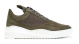 Filling Pieces Low Top Sky re-stitched Army Green