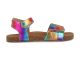 Shoesme Sandalen IC22S004-D Multicolor Roze / Blauw / Goud
