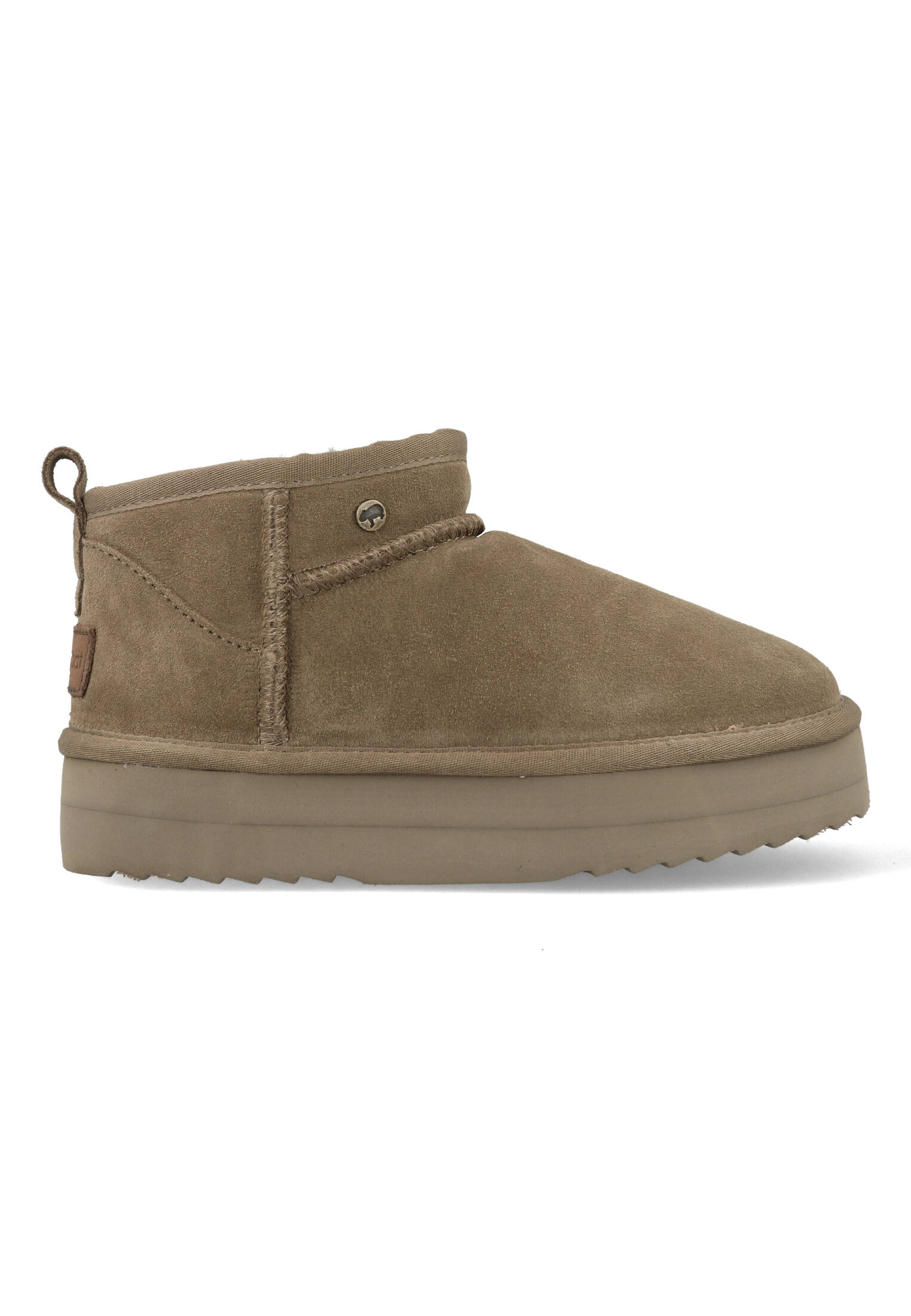 Warmbat Pantoffels Durack Plateau DRC371032 Moss Groen-39 maat 39 afbeelding