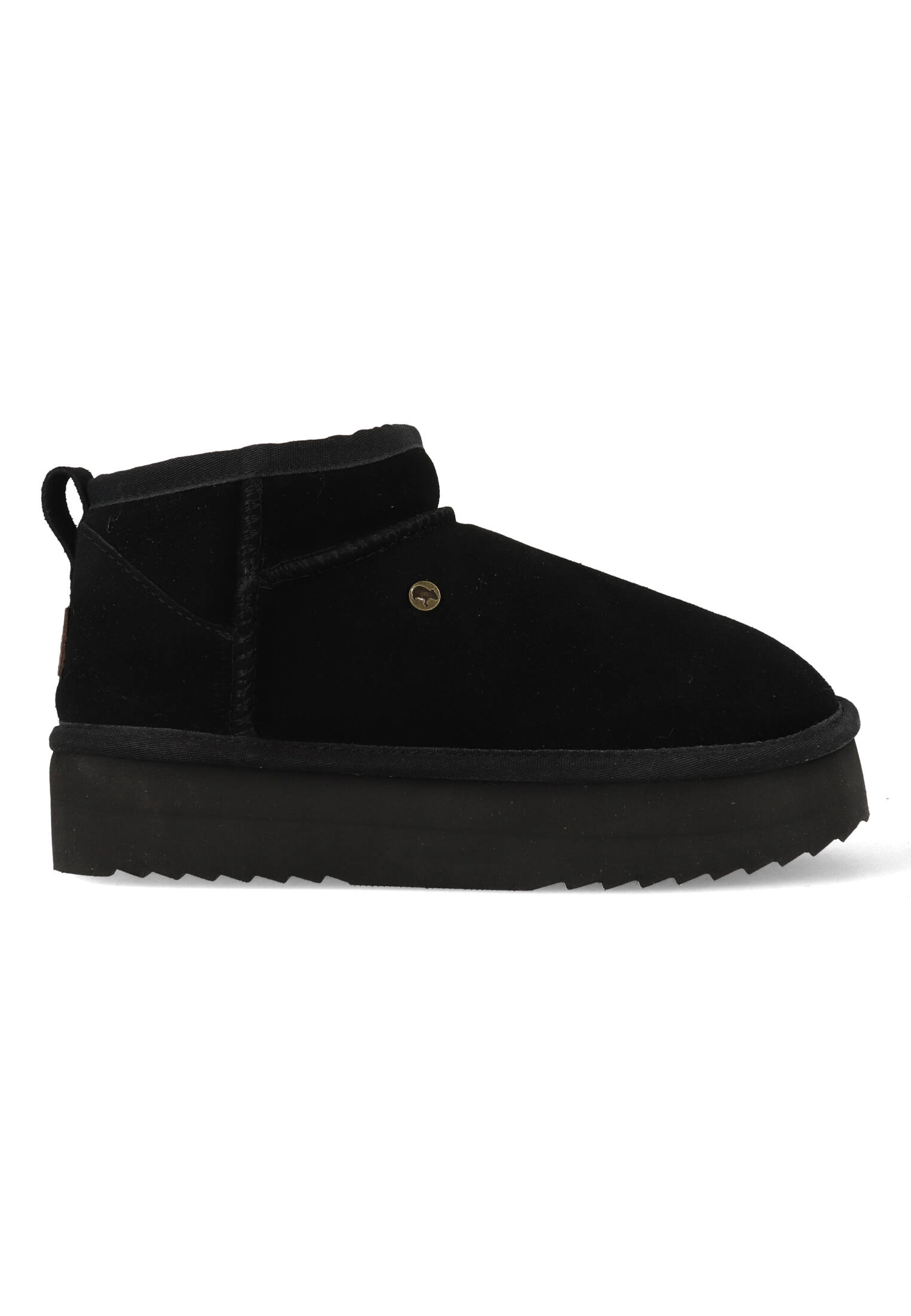 Warmbat Pantoffels Durack Plateau DRC371099 Zwart-37 maat 37 afbeelding