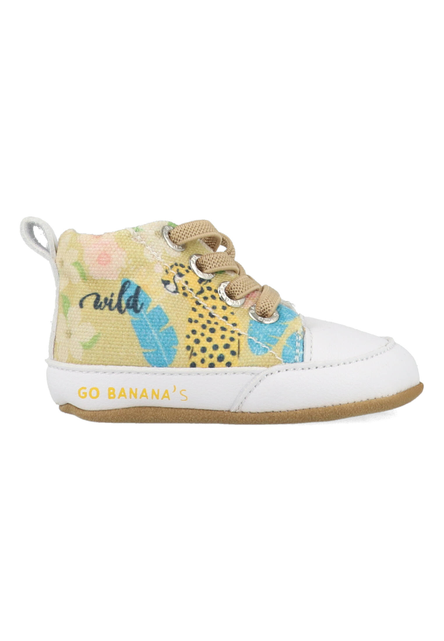 Go Banana's Pantoffels GB_LEOPARD-PRE Bruin - Grijs-17 maat 17