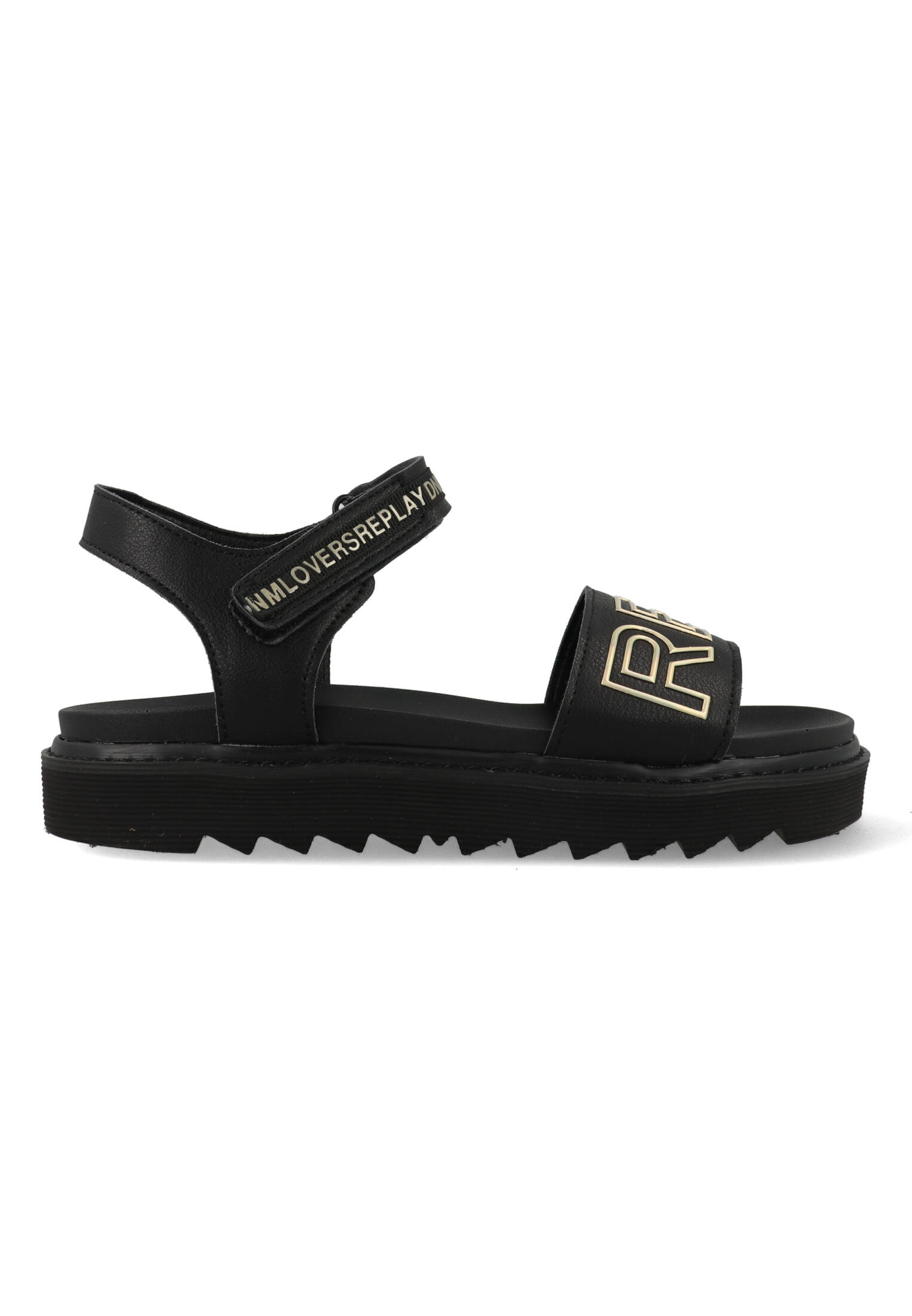 Replay Sandalen JT420008S-0168 Zwart / Goud-31 maat 31 afbeelding