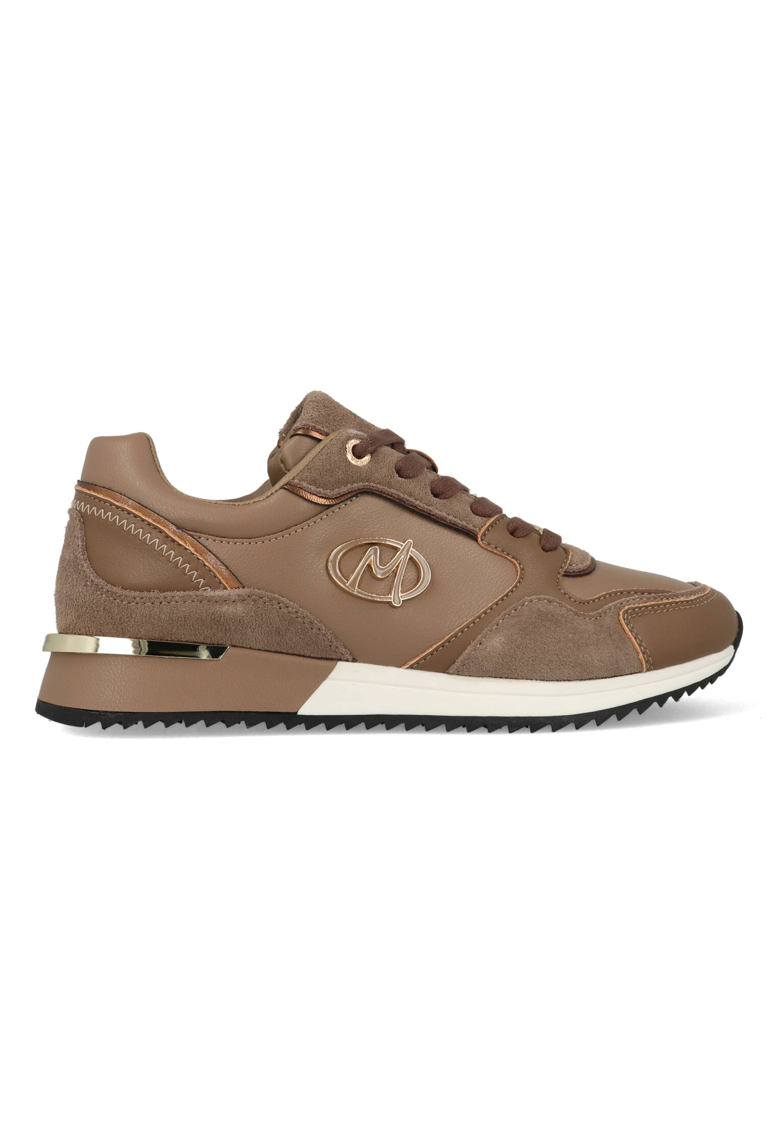 Mexx Sneakers Plixy Ellen MIKE1007043W-2007 Taupe Grijs-40 maat 40 afbeelding
