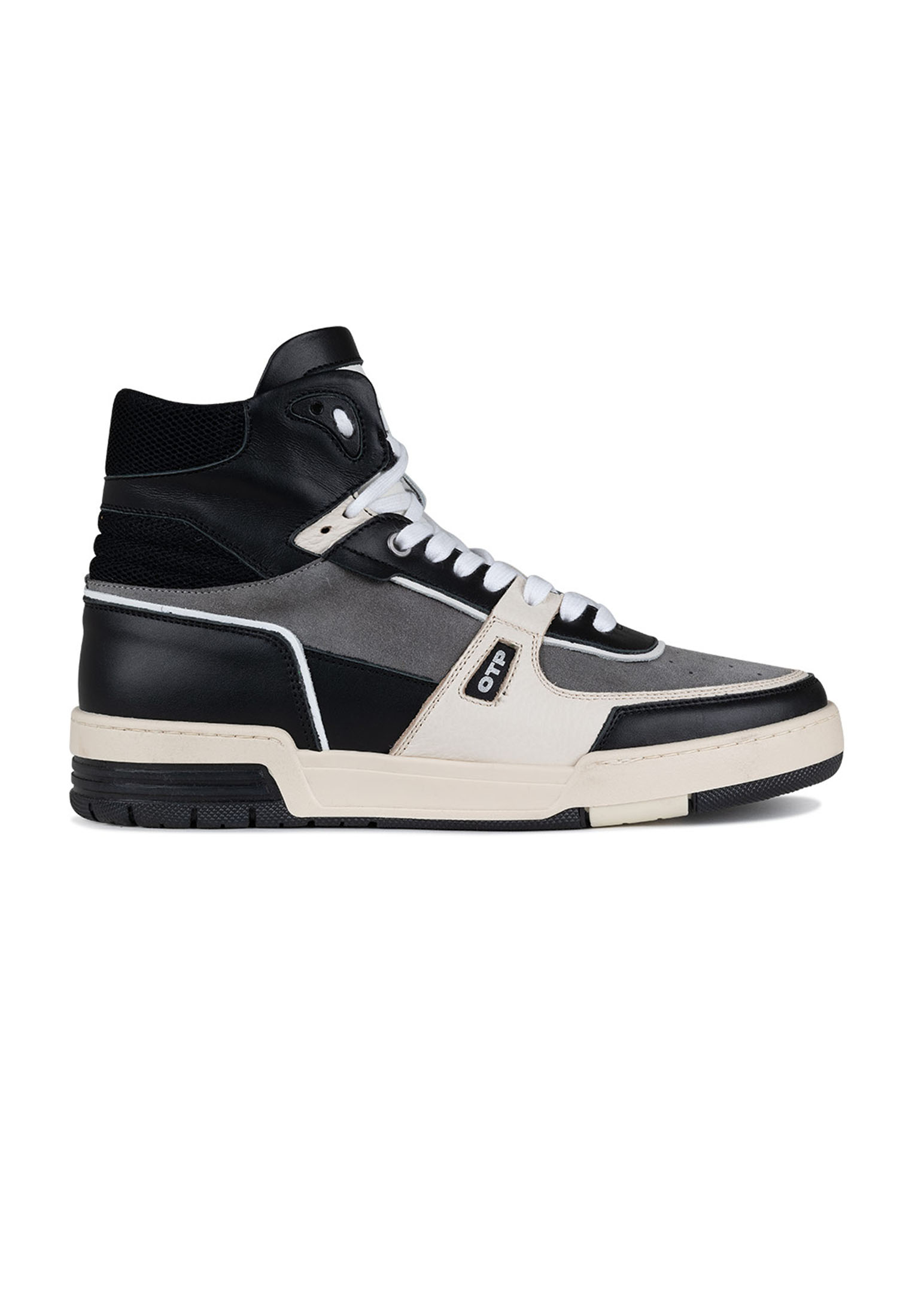 Off The Pitch Basketta Hi OTPF223006-958 Zwart / Beige-40 maat 40