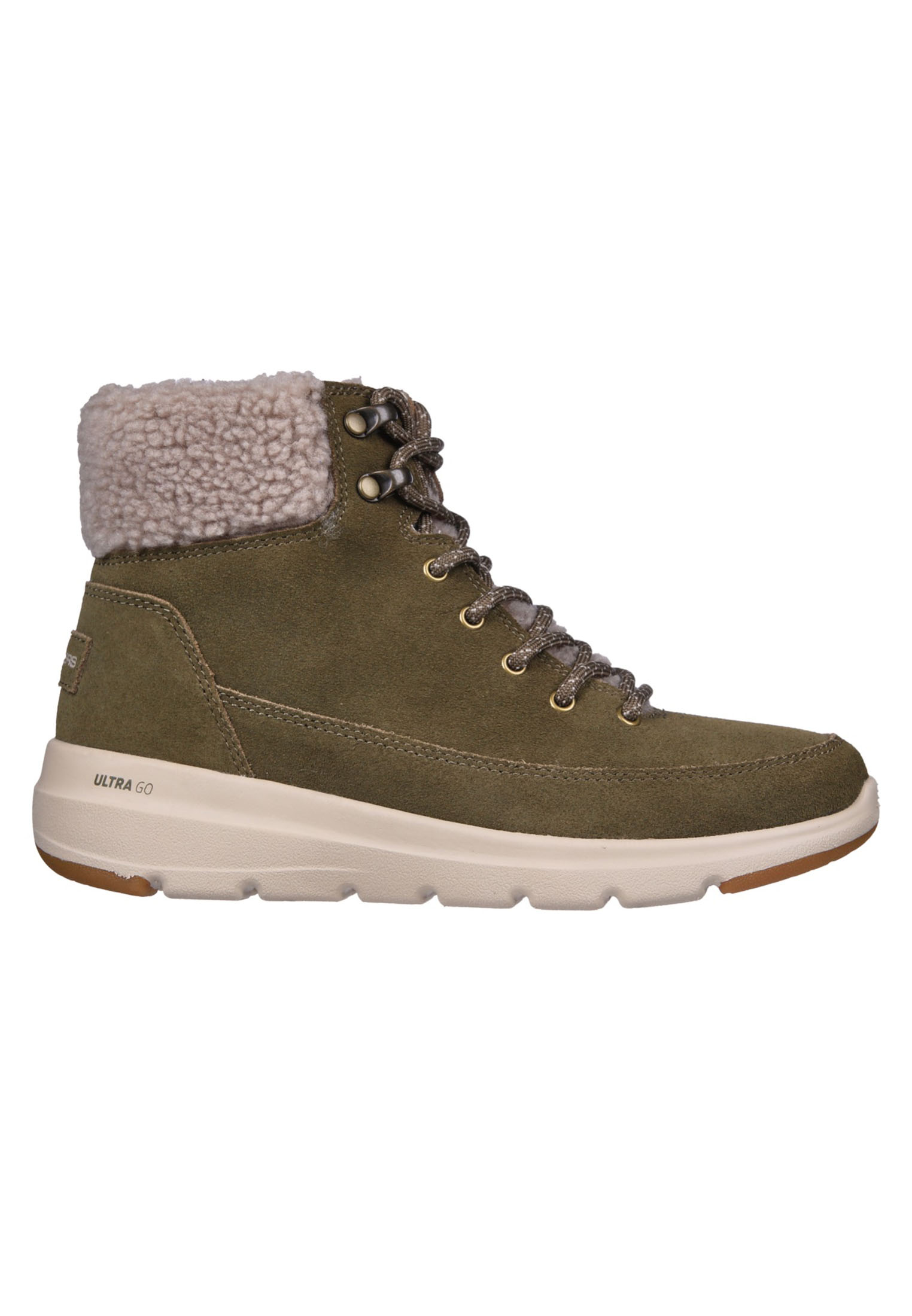 Skechers Wandelschoenen Glacial Ultra - Woodlands 16677/OLV Groen maat 41 afbeelding