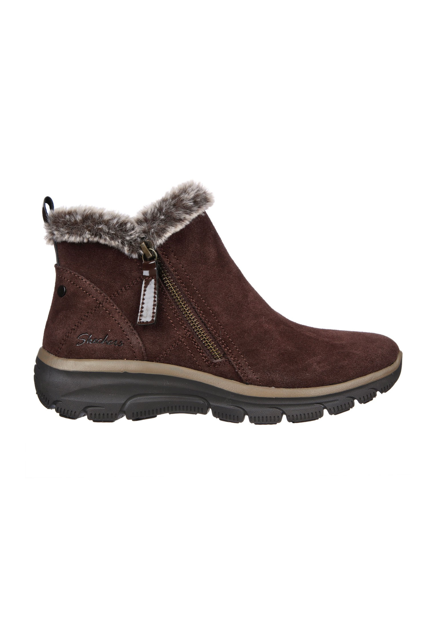 Skechers Snowboots Easy Going-High Zip 167108/CHOC Bruin-38 maat 38 afbeelding