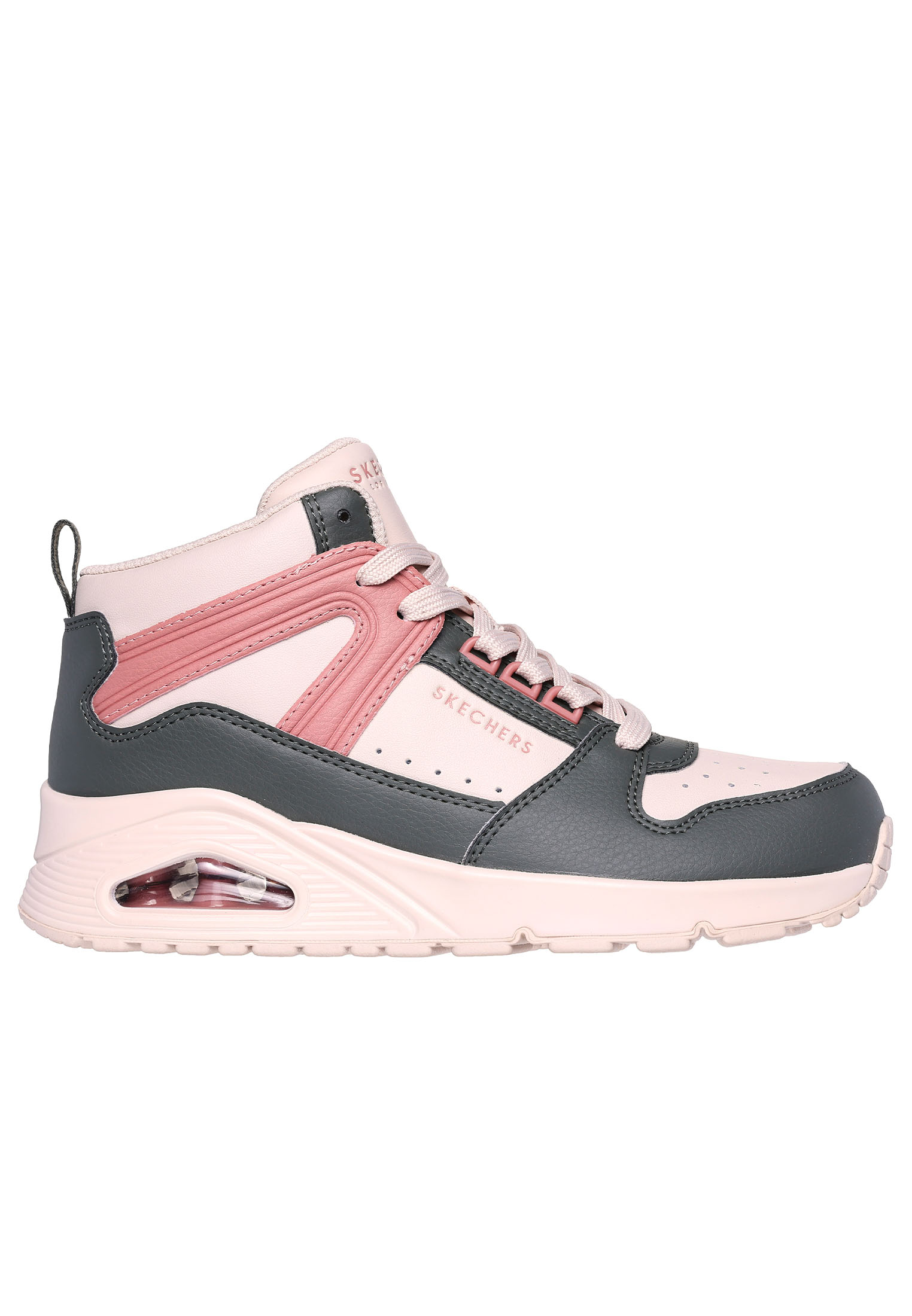Skechers Uno-High Regards 177099/NTMT Beige / Grijs / Roze-36 maat 36 afbeelding