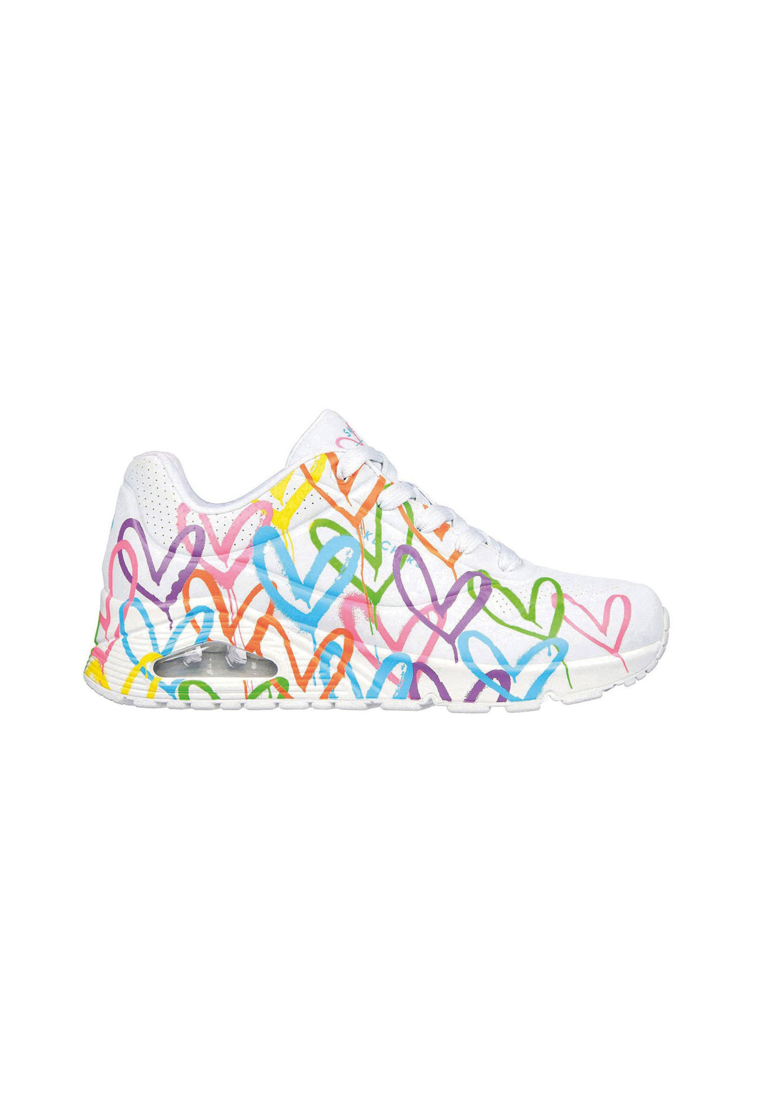 Skechers Uno Highlight Love 177981/WMLT Wit-36 maat 36 afbeelding