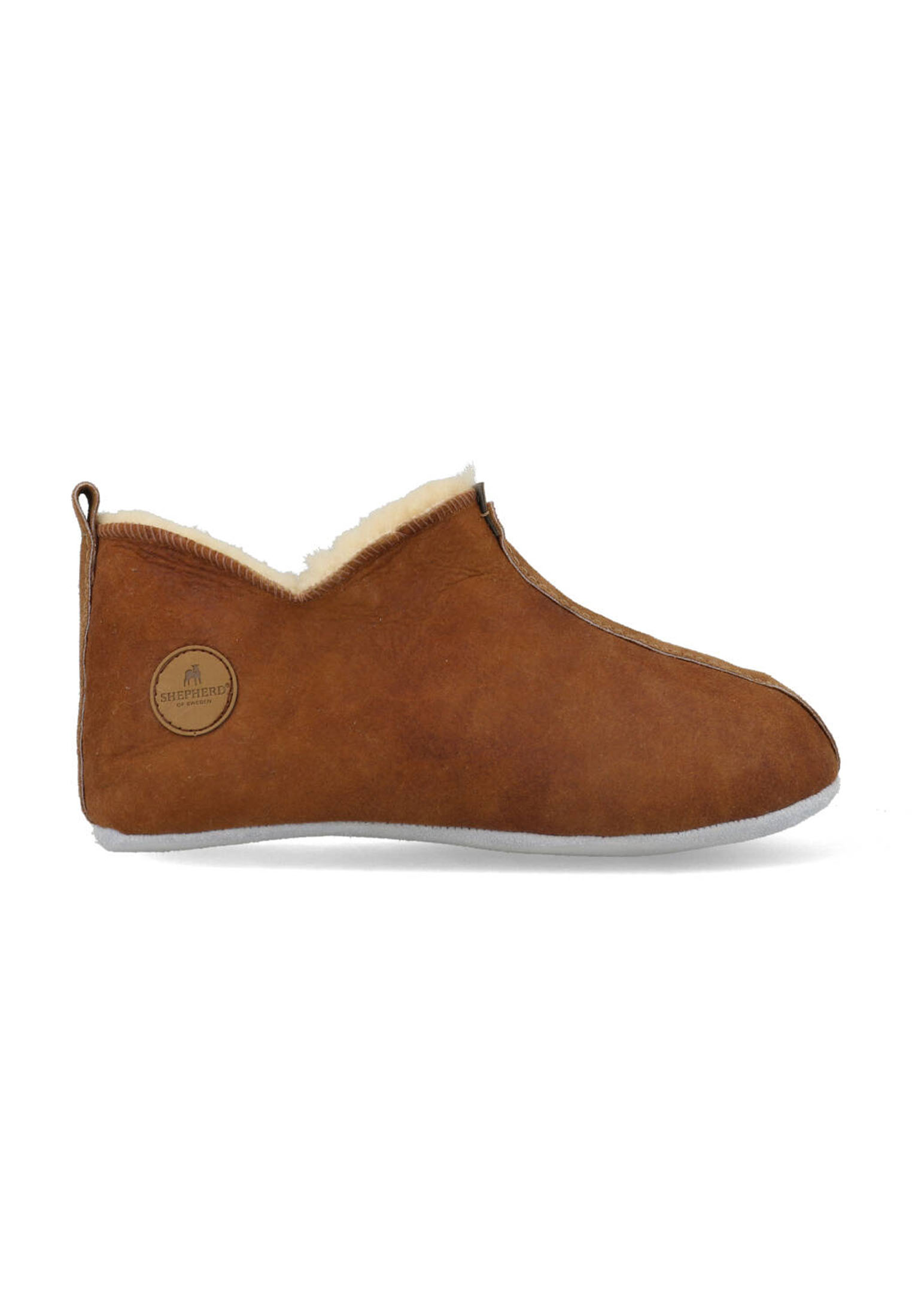 Shepherd Pantoffels Henrik 6201052 Bruin-44 maat 44 afbeelding