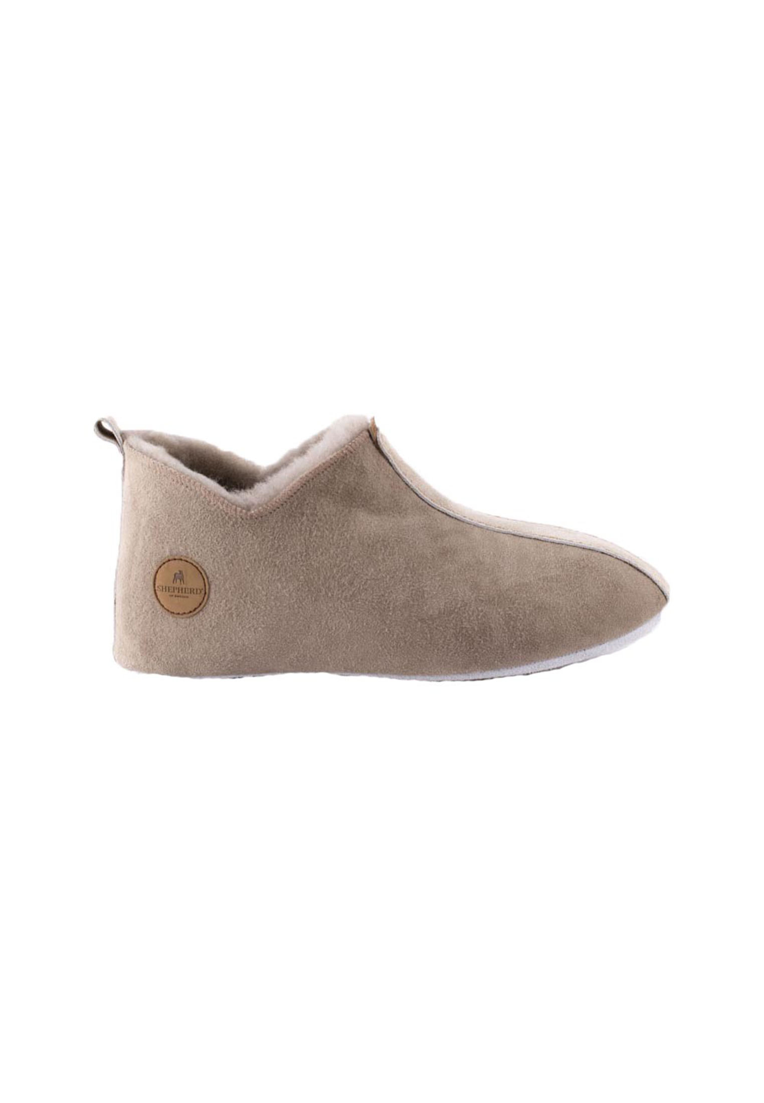 Shepherd Pantoffels Lina 6202025 Bruin-39 maat 39 afbeelding
