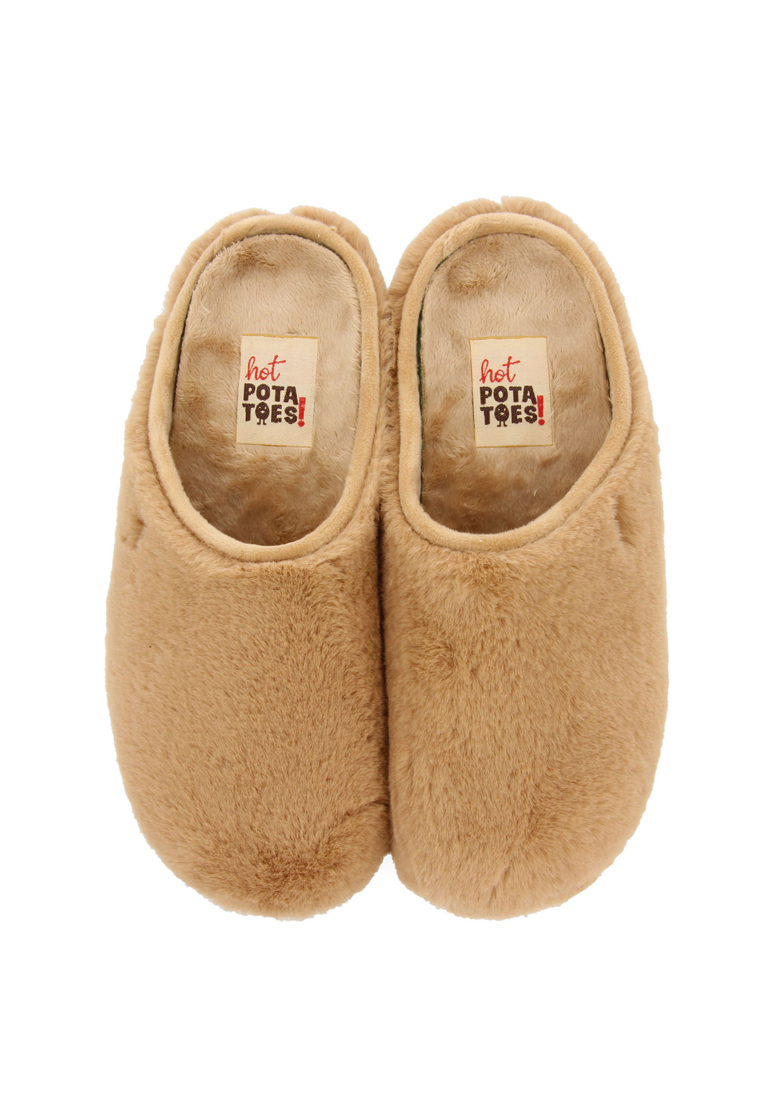 Hot Potatoes Pantoffels 92092_22 Bruin-39 maat 39