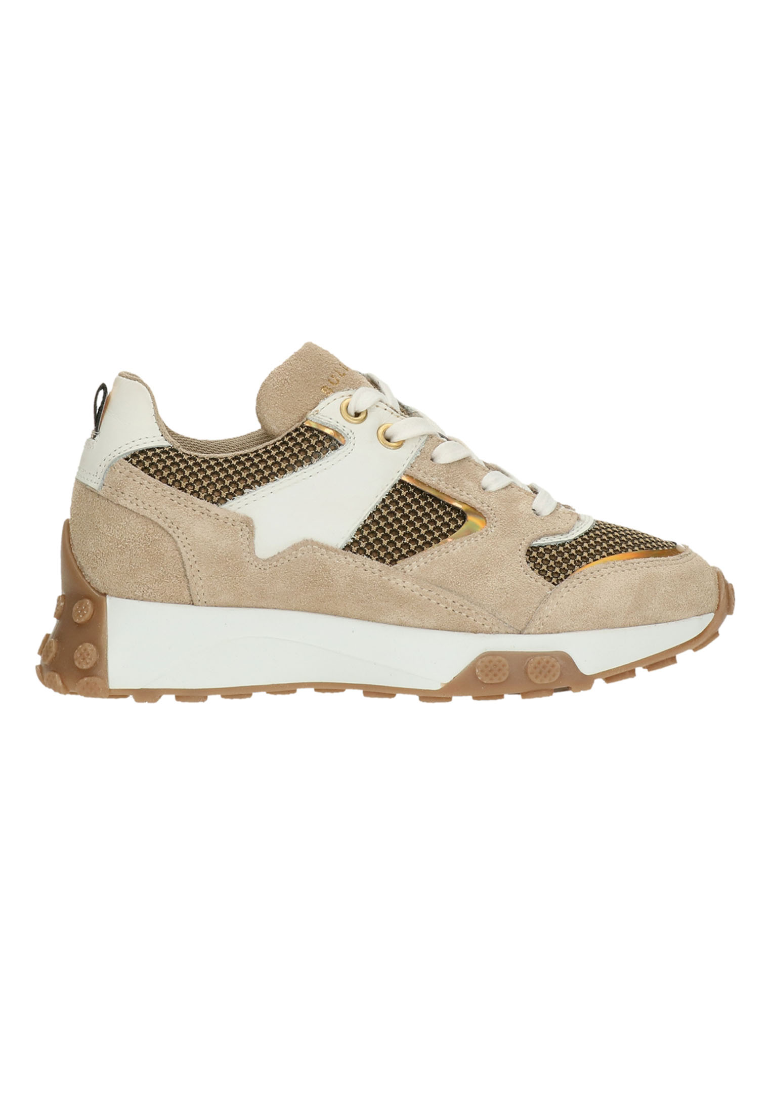 Bullboxer Sneakers ATP001E5L_ALWH Beige-35 maat 35