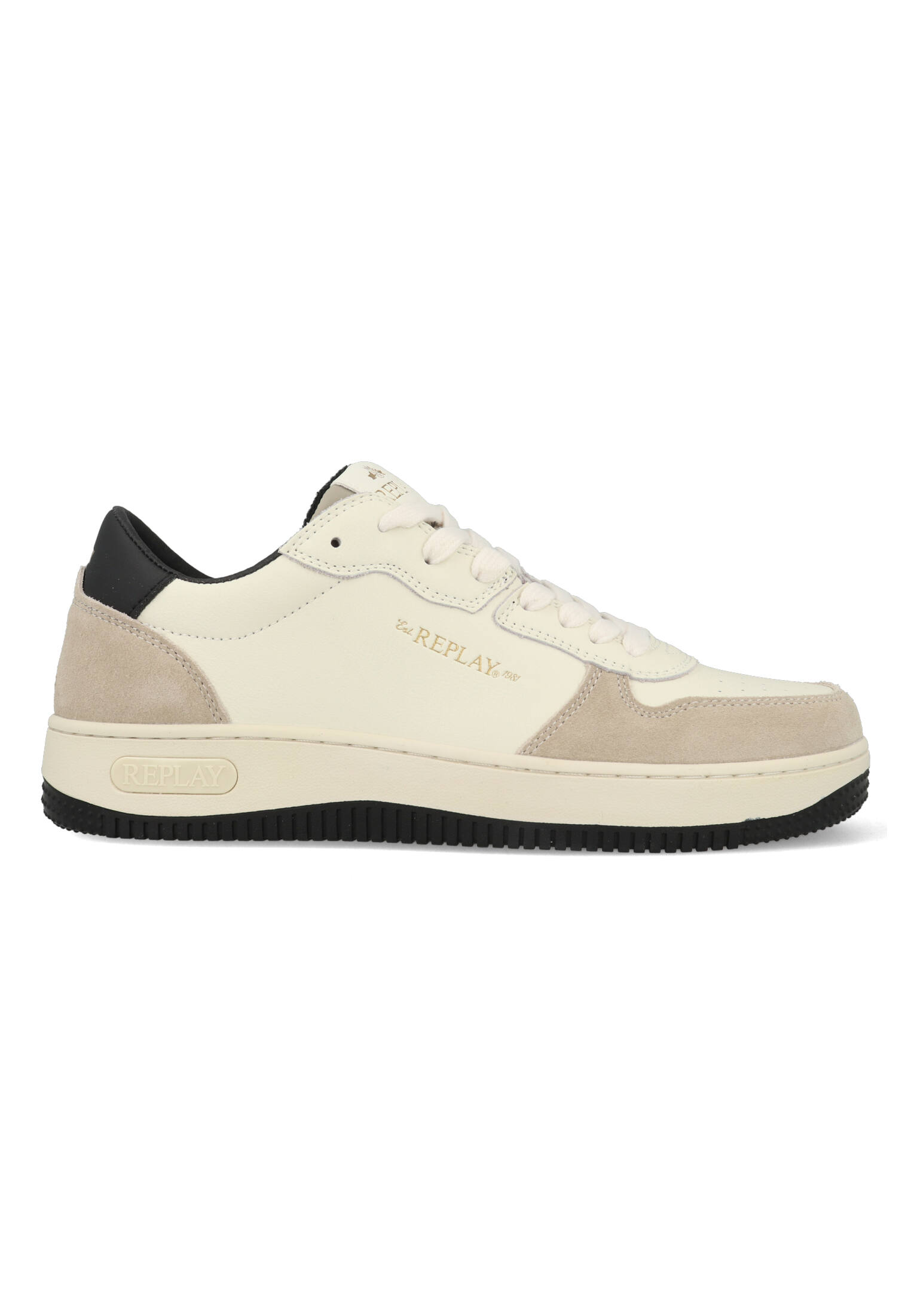 Replay Epic M Base Wall RZ3G0046L-0352 Wit / Beige-42 maat 42 afbeelding