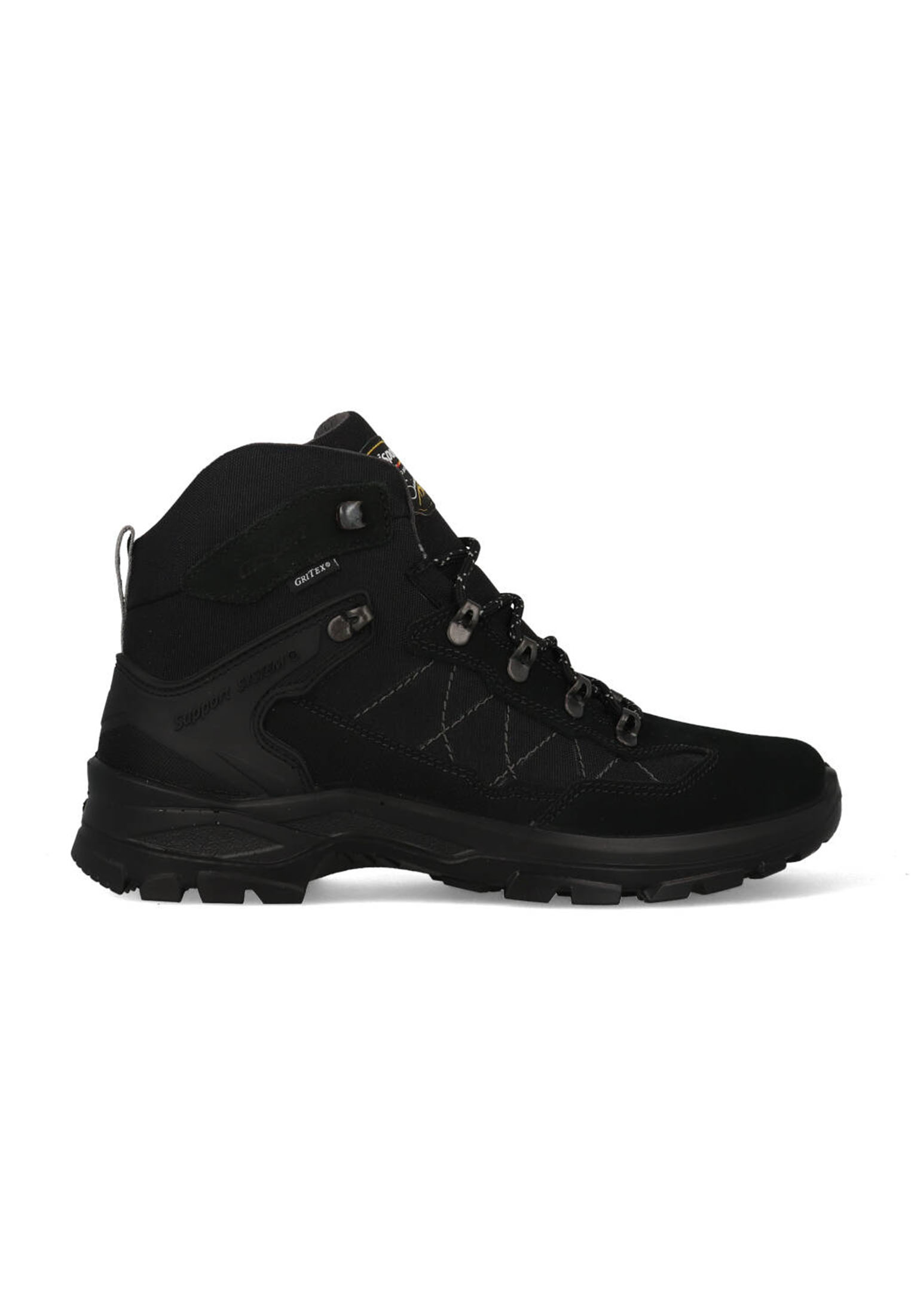 Grisport Wandelschoenen Scout Mid 01 Zwart-45 maat 45