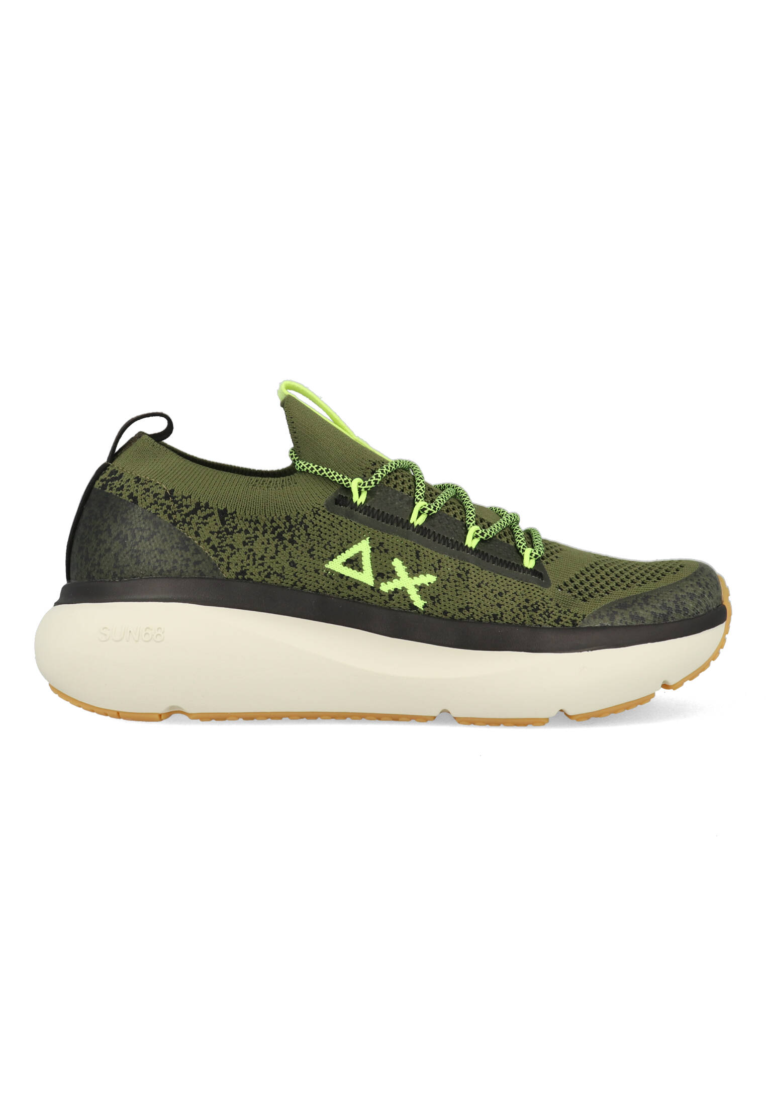SUN68 Jupiter Knit Z34127_19 Groen-46 maat 46 afbeelding