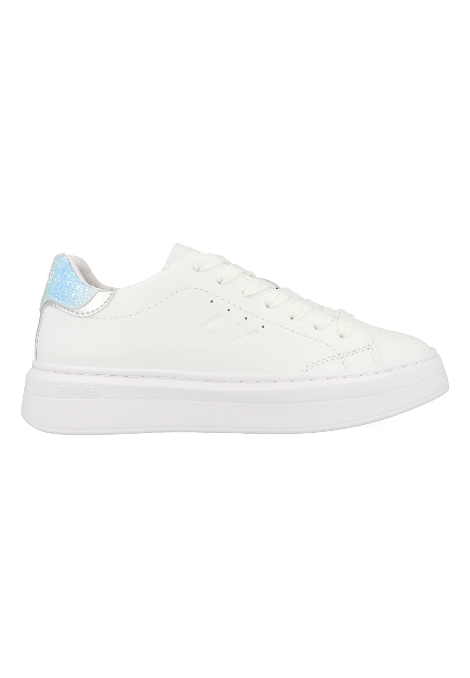 Sun68 Grace Leather Z34226_144 Wit / Grijs-36 maat 36 afbeelding